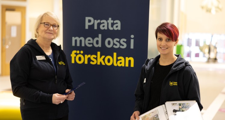 Bild på Anita Gustafsson och Josephine Eld